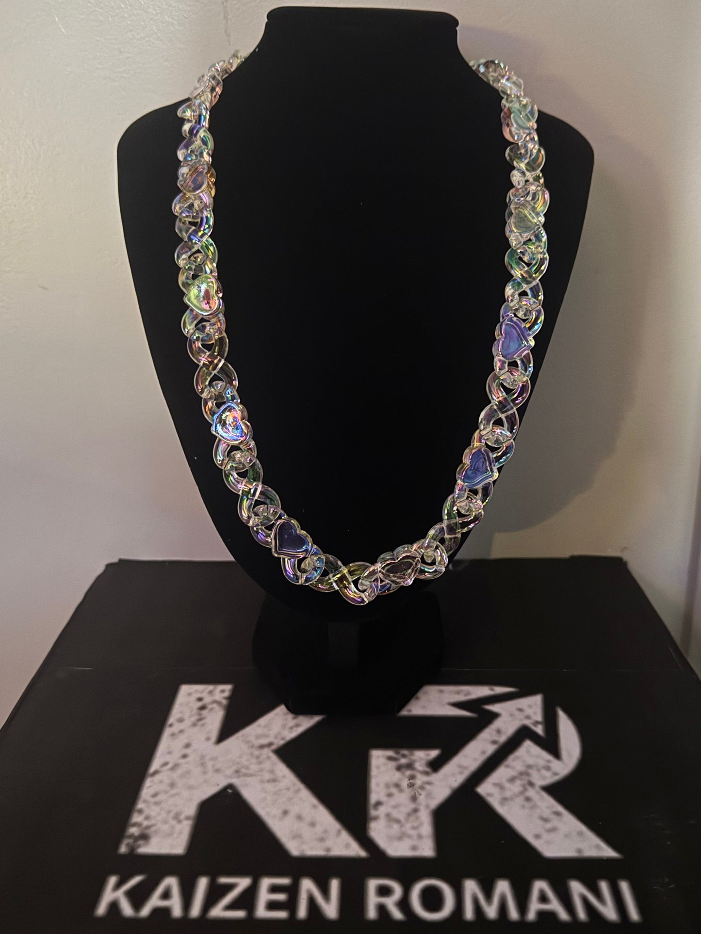 Infinity heart Cuban chain