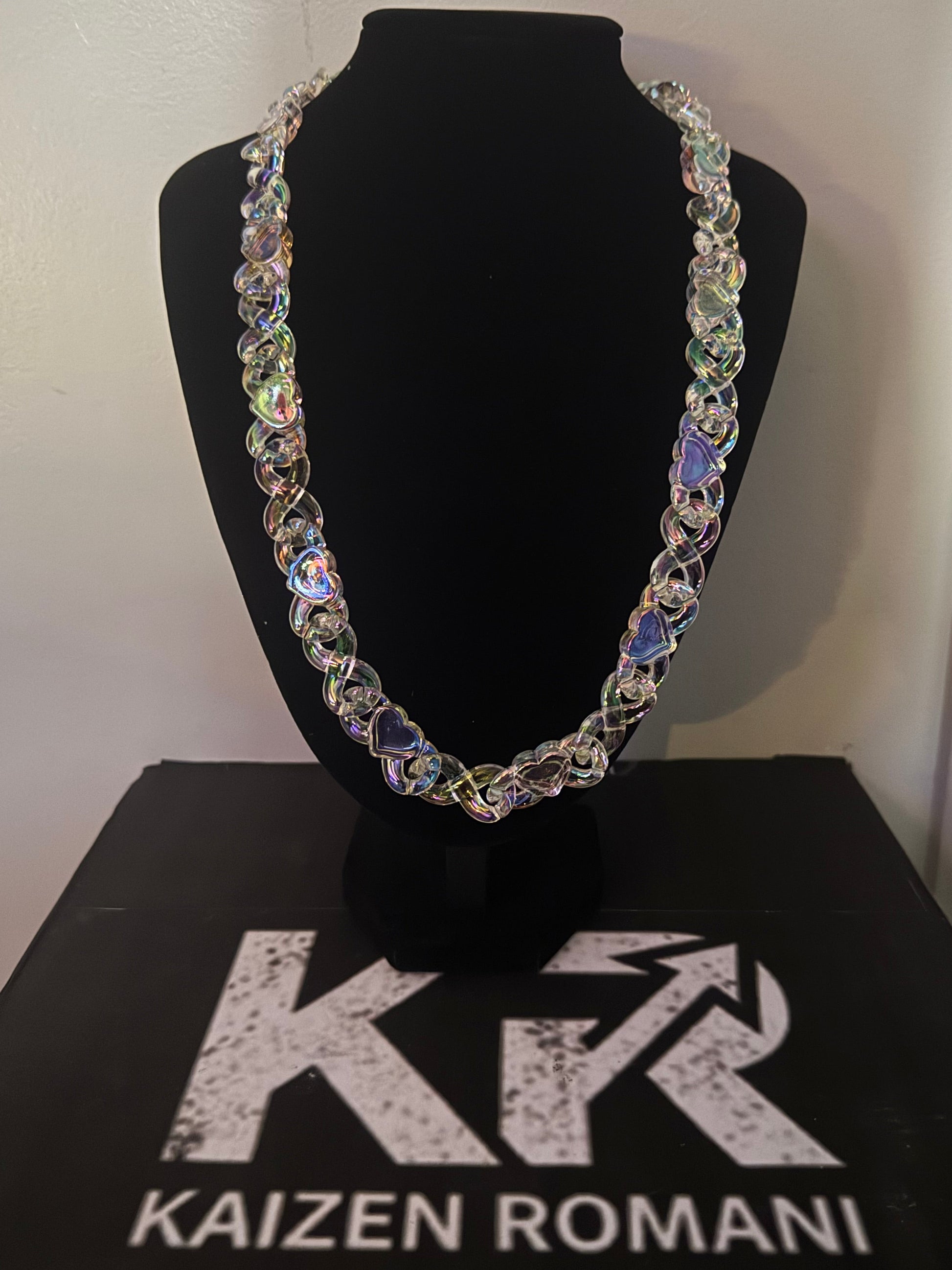 Infinity heart Cuban chain