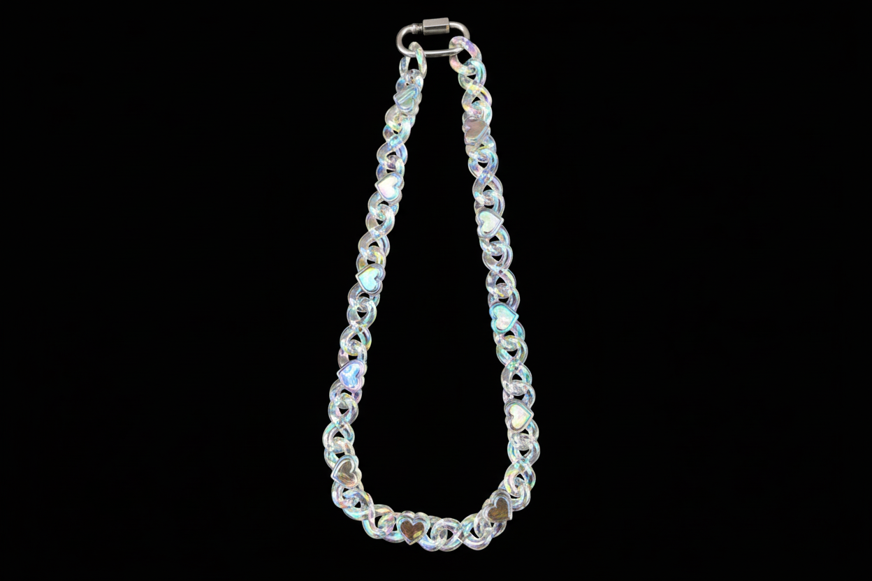 Infinity heart Cuban chain