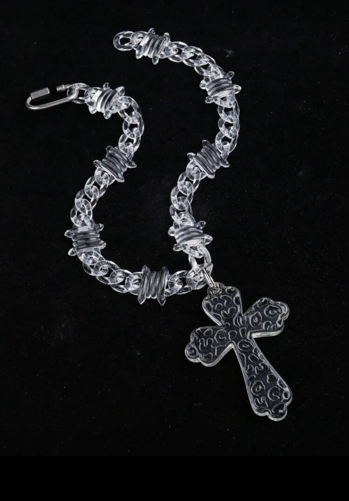 Cuban Chain with a cross