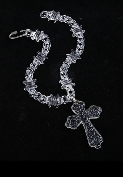Cuban Chain with a cross