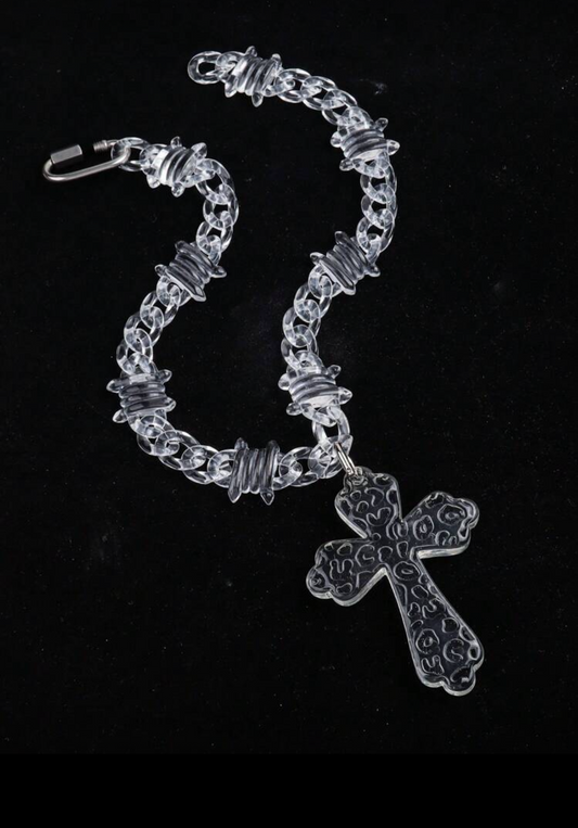 Cuban Chain with a cross